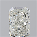 Natural Diamond 1.05 Carats, Radiant with  Cut, I Color, VS2 Clarity and Certified by IGI