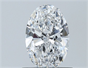 Diamante Natural 0.70 quilates, Ovalado , Color D, claridad VS2 y certificado GIA
