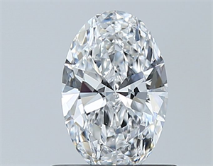 Foto Diamante Natural 0.70 quilates, Ovalado , Color D, claridad VS2 y certificado GIA de