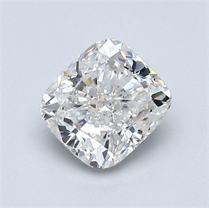 Foto Diamante Natural 0.84 quilates, Del cojín , Color H, claridad VS2 y certificado GIA de