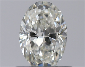 Picture of Natural Diamond 0.50 Carats, Oval with  Cut, I Color, VVS1 Clarity and Certified by GIA