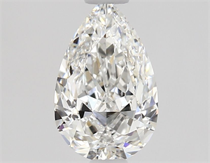 Picture of Natural Diamond 0.70 Carats, Pear with  Cut, F Color, VS2 Clarity and Certified by GIA