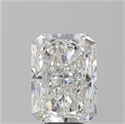 Natural Diamond 6.14 Carats, Radiant with  Cut, F Color, SI1 Clarity and Certified by GIA