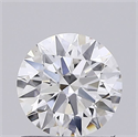 Del inventario de diamantes de laboratorio, 1.07 quilates, Redondo , Color F, claridad VS1 y certificado IGI