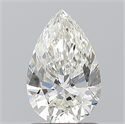 Natural Diamond 1.06 Carats, Pear with  Cut, I Color, VVS1 Clarity and Certified by GIA