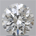 Diamante Natural 2.20 quilates, Redondo , Color I, claridad VS1 y certificado GIA