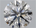 Diamante Natural 0.72 quilates, Redondo , Color F, claridad VS2 y certificado GIA