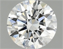 Lab Grown Diamond 1.05 Carats, Round with Ideal Cut, E Color, VS1 Clarity and Certified by IGI