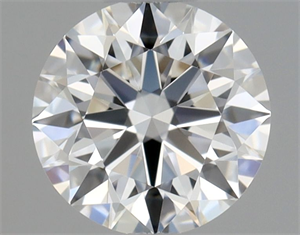 Foto Diamante Natural 0.43 quilates, Redondo , Color F, claridad IF y certificado GIA de