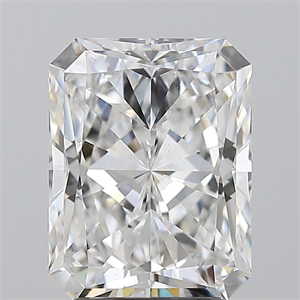 Foto Diamante Natural 3.02 quilates, Radiante , Color E, claridad VS2 y certificado GIA de