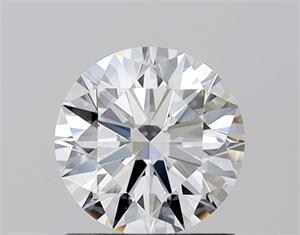 Picture of Lab Grown Diamond 1.09 Carats, Round with Ideal Cut, D Color, VS1 Clarity and Certified by IGI