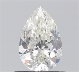 Foto Diamante Natural 0.70 quilates, De pera , Color H, claridad VS2 y certificado IGI de