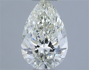Picture of Natural Diamond 0.70 Carats, Pear with  Cut, J Color, SI1 Clarity and Certified by IGI