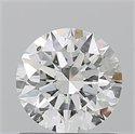 Natural Diamond 1.01 Carats, Round with Excellent Cut, I Color, SI2 Clarity and Certified by GIA