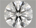 Diamante Natural 0.48 quilates, Redondo , Color I, claridad VVS1 y certificado GIA