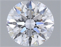 Del inventario de diamantes de laboratorio, 1.08 quilates, Redondo , Color D, claridad VVS2 y certificado IGI