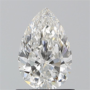 Picture of Natural Diamond 0.90 Carats, Pear with  Cut, G Color, VS2 Clarity and Certified by GIA
