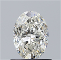 Diamante Natural 0.70 quilates, Ovalado , Color I, claridad SI1 y certificado GIA