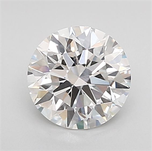 Picture of Lab Grown Diamond 1.03 Carats, Round with Ideal Cut, E Color, VVS2 Clarity and Certified by IGI