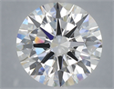 Lab Grown Diamond 6.04 Carats, Round with Ideal Cut, E Color, VVS2 Clarity and Certified by IGI