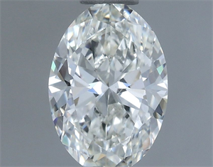 Foto Diamante Natural 0.60 quilates, Ovalado , Color H, claridad VS2 y certificado IGI de