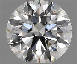 Picture of Natural Diamond 0.80 Carats, Round with Excellent Cut, G Color, VVS1 Clarity and Certified by HRD