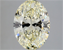 Diamante Natural 2.01 quilates, Ovalado , Color L, claridad SI1 y certificado HRD