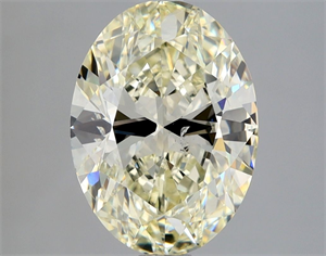Picture of Natural Diamond 2.01 Carats, Oval with  Cut, L Color, SI1 Clarity and Certified by HRD