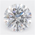 Lab Grown Diamond 6.05 Carats, Round with Excellent Cut, D Color, VVS1 Clarity and Certified by GIA