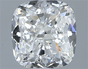 Foto Diamante Natural 0.51 quilates, Del cojín , Color G, claridad VVS1 y certificado GIA de