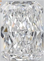 Natural Diamond 1.70 Carats, Radiant with  Cut, D Color, VS2 Clarity and Certified by GIA