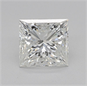 Natural Diamond 0.81 Carats, Princess with  Cut, I Color, VS2 Clarity and Certified by GIA