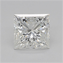 Natural Diamond 0.81 Carats, Princess with  Cut, I Color, VS2 Clarity and Certified by GIA