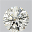 Diamante Natural 3.01 quilates, Redondo , Color K, claridad SI2 y certificado IGI