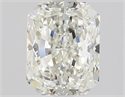 Natural Diamond 1.50 Carats, Radiant with  Cut, J Color, VS2 Clarity and Certified by GIA