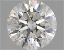 Diamante Natural 1.50 quilates, Redondo , Color H, claridad SI1 y certificado GIA