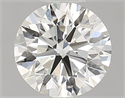 Natural Diamond 0.72 Carats, Round with Excellent Cut, K Color, IF Clarity and Certified by GIA