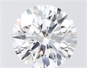 Del inventario de diamantes de laboratorio, 2.02 quilates, Redondo , Color D, claridad VVS2 y certificado IGI