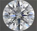Natural Diamond 1.04 Carats, Round with Excellent Cut, I Color, VS2 Clarity and Certified by GIA