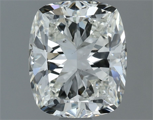 Foto Diamante Natural 1.51 quilates, Del cojín , Color I, claridad SI2 y certificado GIA de