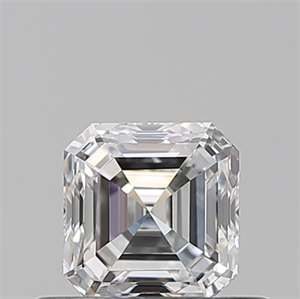 Picture of Natural Diamond 0.50 Carats, Asscher with  Cut, G Color, VVS1 Clarity and Certified by GIA