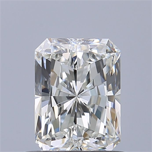 Picture of Natural Diamond 0.70 Carats, Radiant with  Cut, G Color, VVS1 Clarity and Certified by IGI