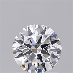 Picture of Lab Grown Diamond 1.01 Carats, Round with Ideal Cut, D Color, VVS2 Clarity and Certified by IGI