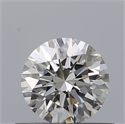 Natural Diamond 0.51 Carats, Round with Excellent Cut, F Color, VS1 Clarity and Certified by IGI
