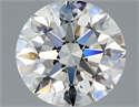 Diamante Natural 1.53 quilates, Redondo , Color H, claridad VS1 y certificado GIA