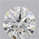 Natural Diamond 0.90 Carats, Round with Excellent Cut, F Color, VVS1 Clarity and Certified by GIA