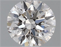 Natural Diamond 0.50 Carats, Round with Excellent Cut, I Color, VS1 Clarity and Certified by GIA