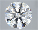 Diamante Natural 4.02 quilates, Redondo , Color H, claridad VS2 y certificado GIA