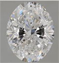 Diamante Natural 1.50 quilates, Ovalado , Color D, claridad I1 y certificado HRD