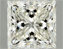 Natural Diamond 1.02 Carats, Princess with  Cut, K Color, VVS2 Clarity and Certified by GIA
